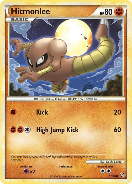 Hitmonlee, Undaunted 52/90