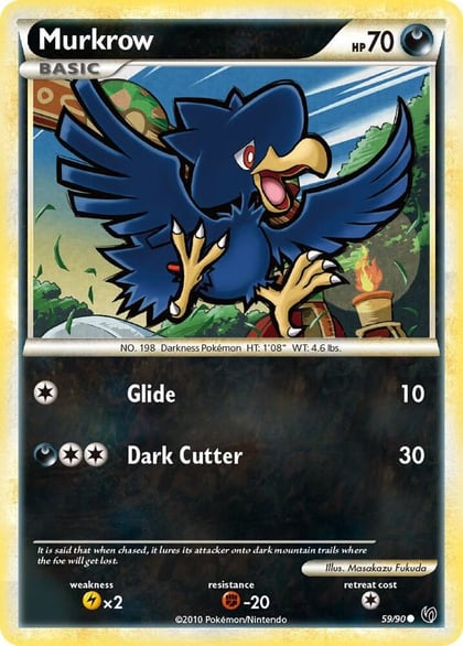 Murkrow (59), Undaunted 59/90