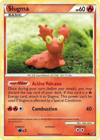 Slugma, Undaunted 67/90