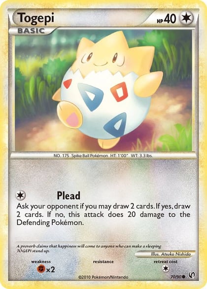 Togepi, Undaunted 70/90