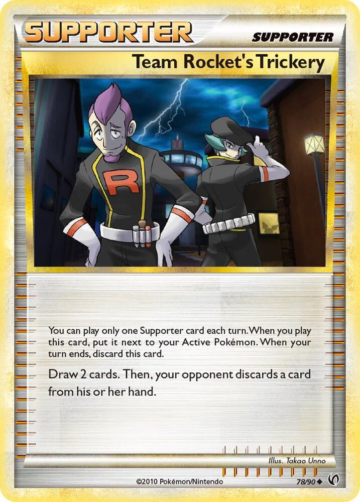 Team Rocket's Trickery, Undaunted 78/90