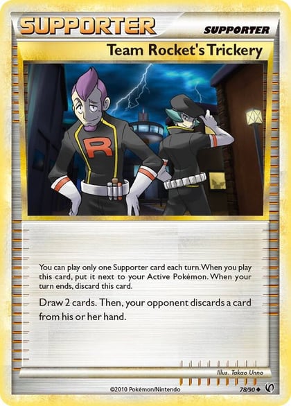 Team Rocket's Trickery, Undaunted 78/90