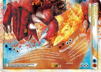 Kyogre & Groudon Legend (Bottom), Undaunted 88/90