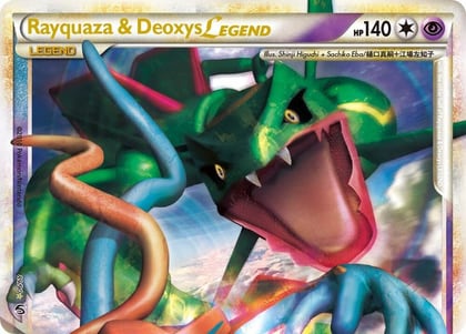 Rayquaza & Deoxys Legend (Top), Undaunted 89/90
