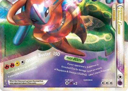 Rayquaza & Deoxys Legend (Bottom), Undaunted 90/90