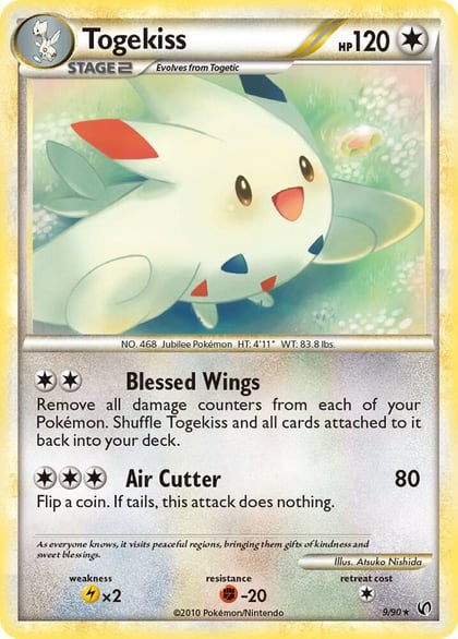 Togekiss, Undaunted 9/90
