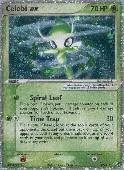 Celebi ex, Unseen Forces 117/115