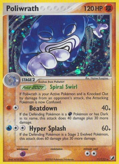 Poliwrath, Unseen Forces 11/115