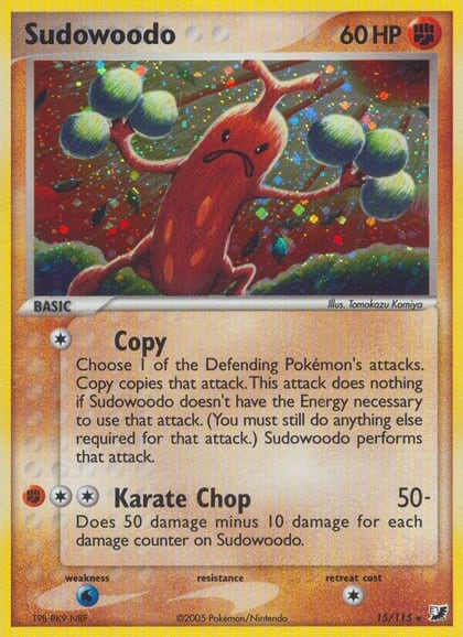 Sudowoodo, Unseen Forces 15/115
