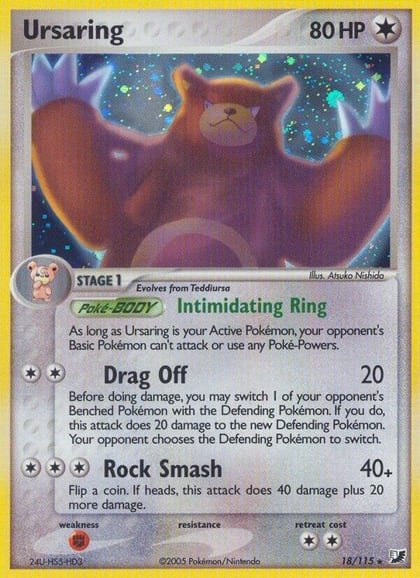 Ursaring, Unseen Forces 18/115