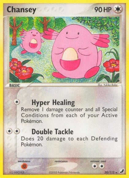 Chansey, Unseen Forces 20/115