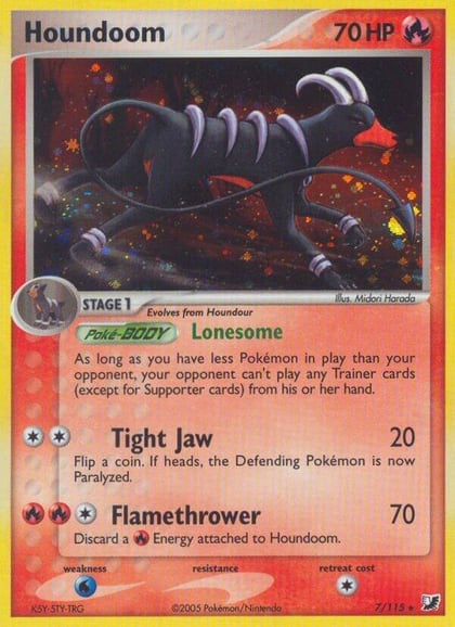 Houndoom, Unseen Forces 7/115