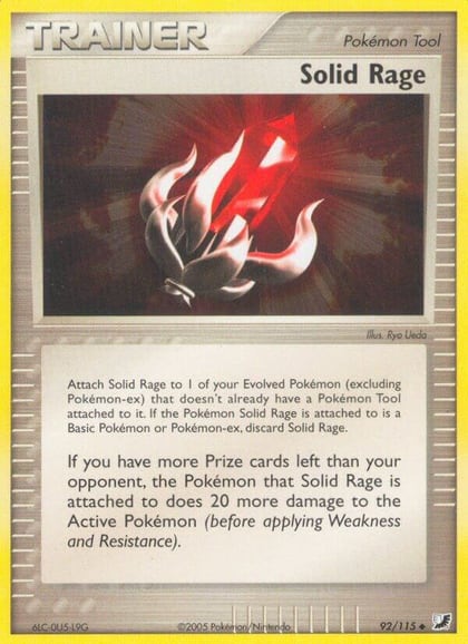 Solid Rage, Unseen Forces 92/115