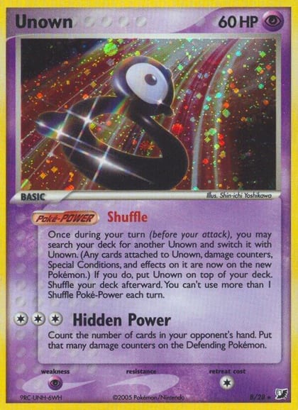 Unown (B), Unseen Forces B/28