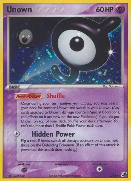 Unown (J), Unseen Forces J/28