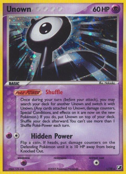 Unown (L), Unseen Forces L/28