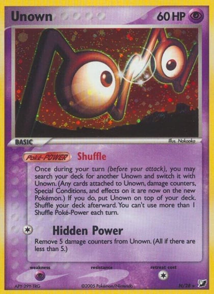 Unown (N), Unseen Forces N/28