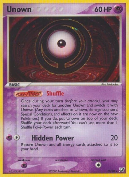 Unown (O), Unseen Forces O/28