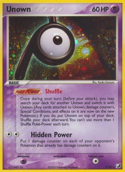 Unown (P), Unseen Forces P/28