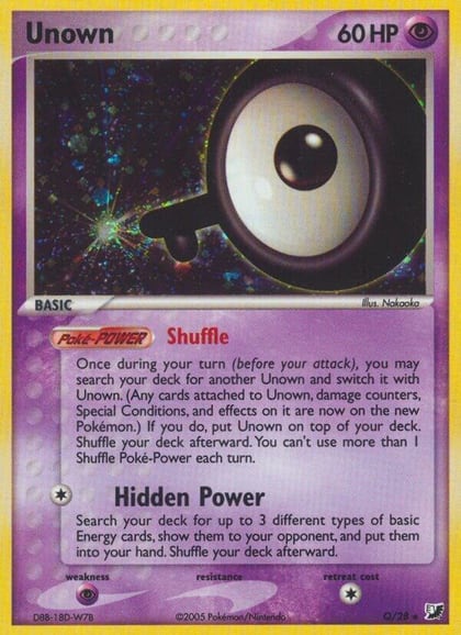 Unown (Q), Unseen Forces Q/28
