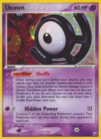 Unown (U), Unseen Forces U/28