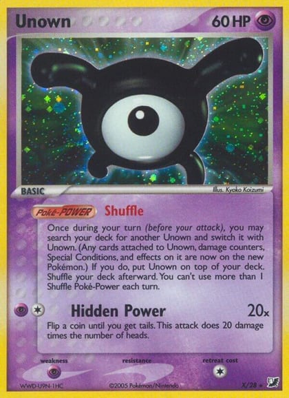 Unown (X), Unseen Forces X/28