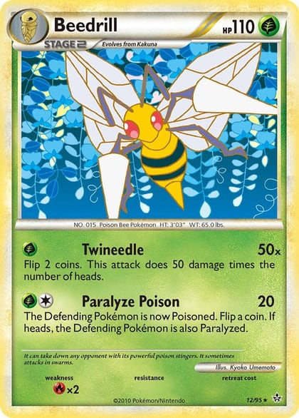 Beedrill, Unleashed 12/95