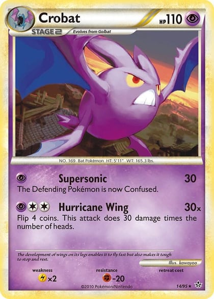 Crobat, Unleashed 14/95