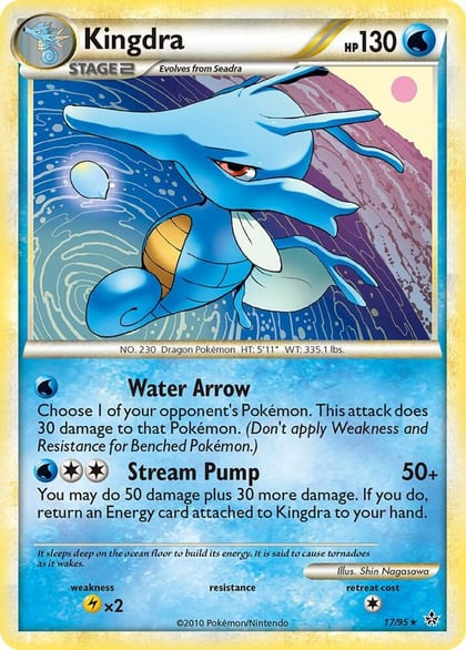 Kingdra, Unleashed 17/95
