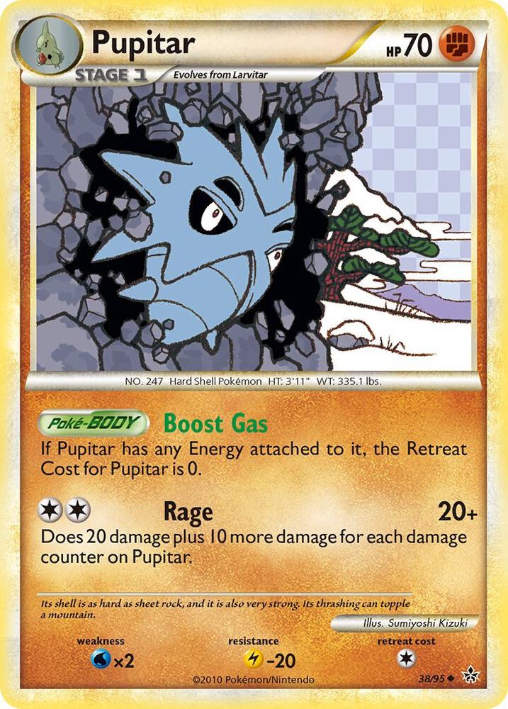 Pupitar (38), Unleashed 38/95