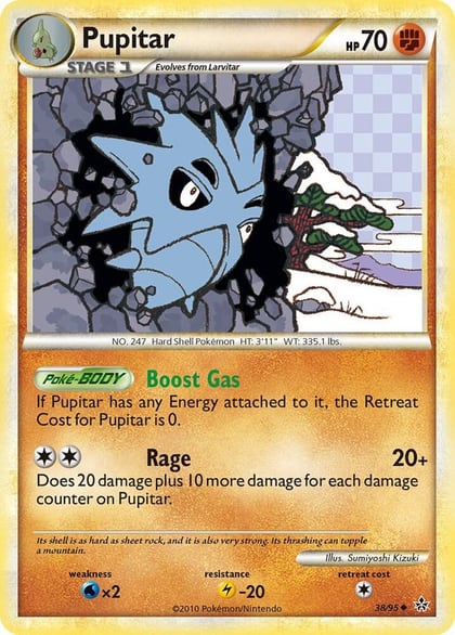 Pupitar (38), Unleashed 38/95