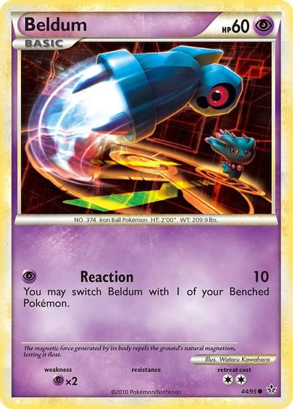 Beldum, Unleashed 44/95