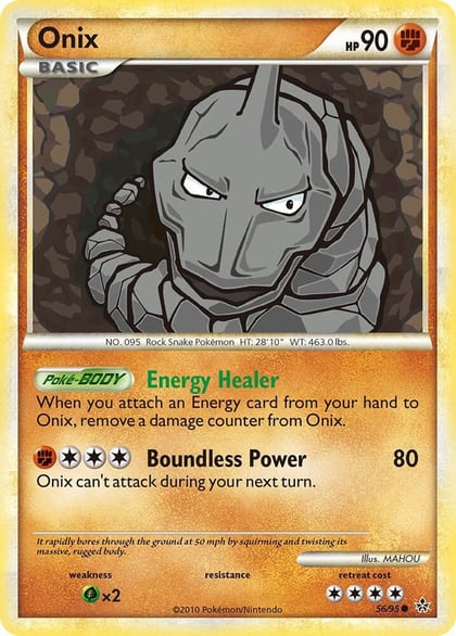 Onix (56), Unleashed 56/95
