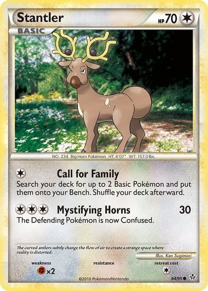 Stantler, Unleashed 64/95
