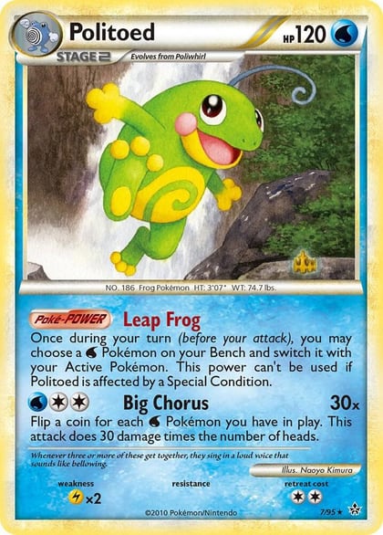 Politoed, Unleashed 7/95