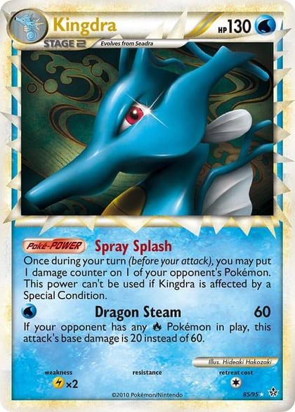 Kingdra (Prime), Unleashed 85/95