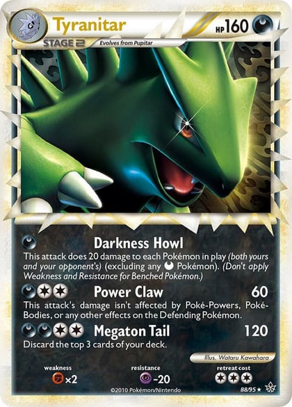 Tyranitar (Prime), Unleashed 88/95