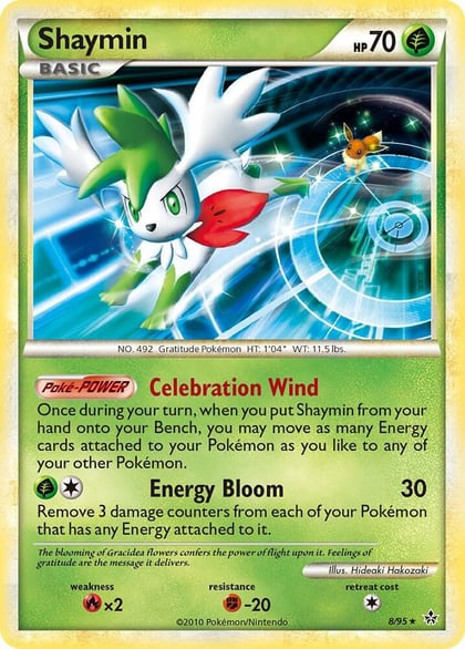 Shaymin, Unleashed 8/95