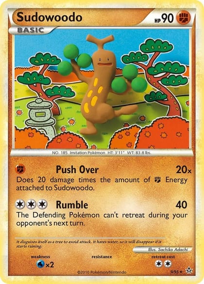 Sudowoodo, Unleashed 9/95