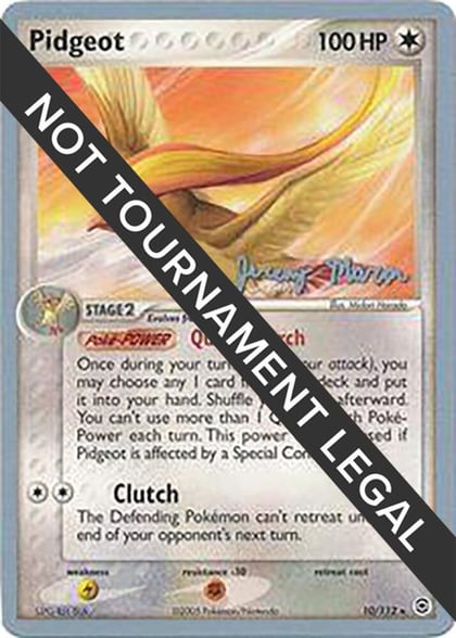 Pidgeot - 2005 (Jeremy Maron), World Championship Decks 10/112