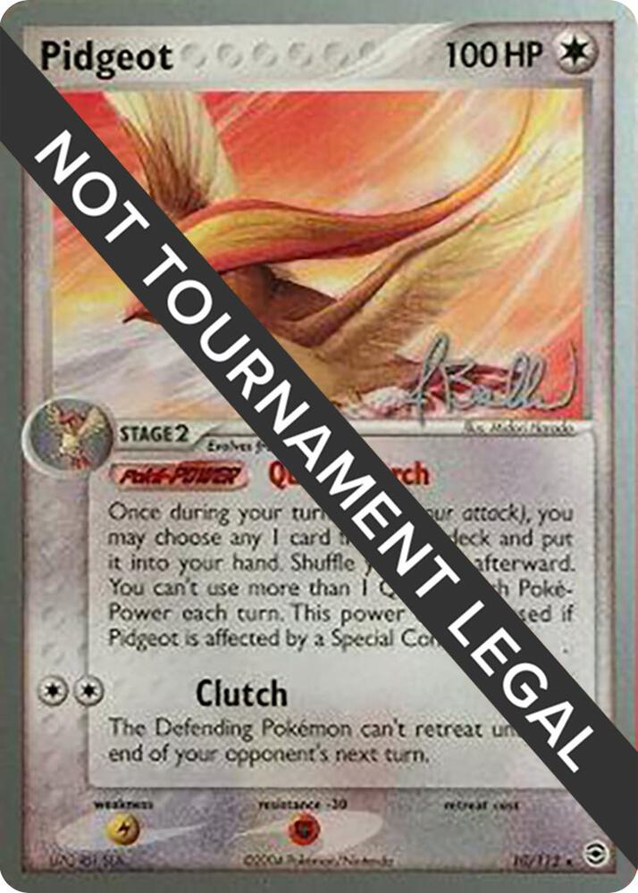 Pidgeot - 2006 (Jimmy Ballard), World Championship Decks 10/112