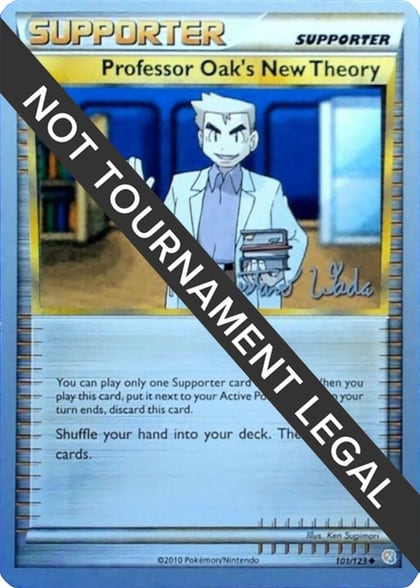 Professor Oak's New Theory - 2011 (Gustavo Wada), World Championship Decks 101/123