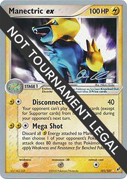 Manectric ex - 2006 (Jason Klaczynski), World Championship Decks 101/107