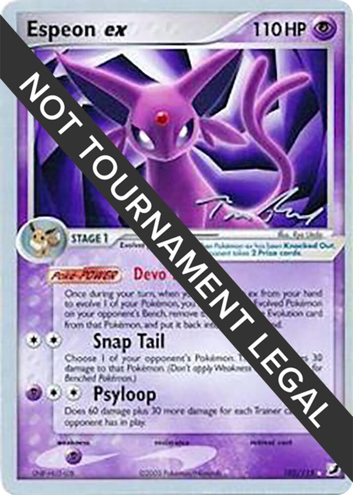 Espeon ex - 2007 (Tom Roos), World Championship Decks 102/115