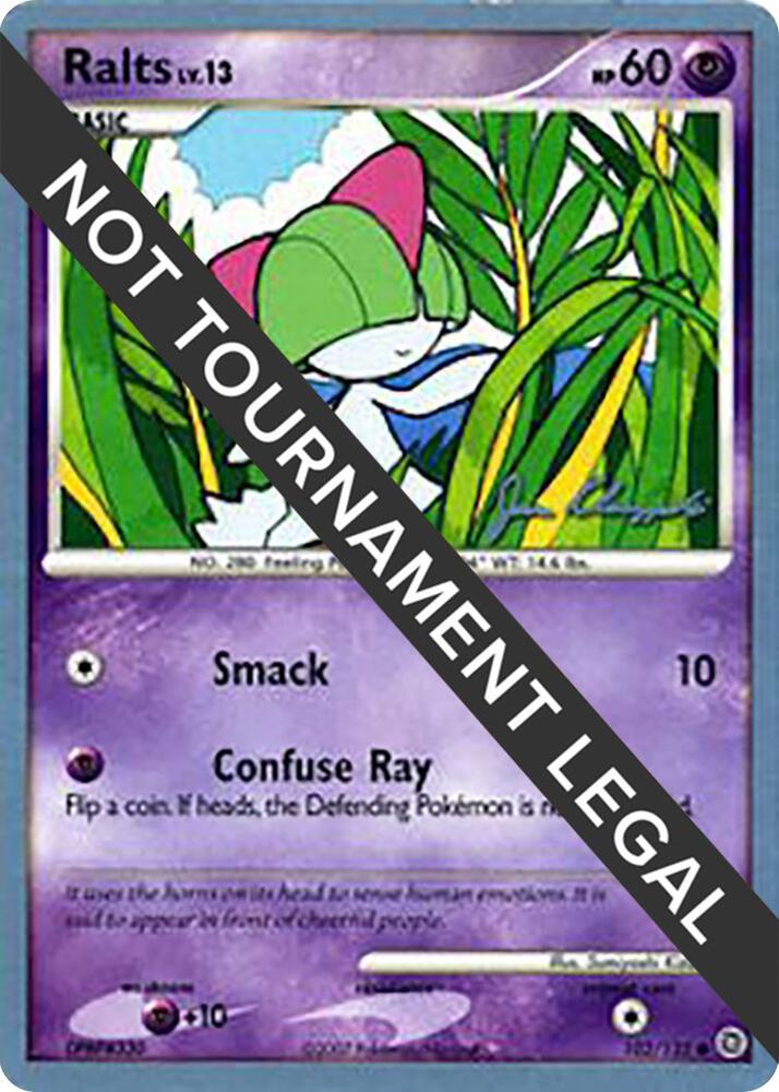 Ralts (102) - 2008 (Jason Klaczynski), World Championship Decks 102/132