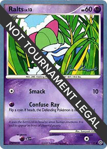Ralts (102) - 2008 (Jason Klaczynski), World Championship Decks 102/132