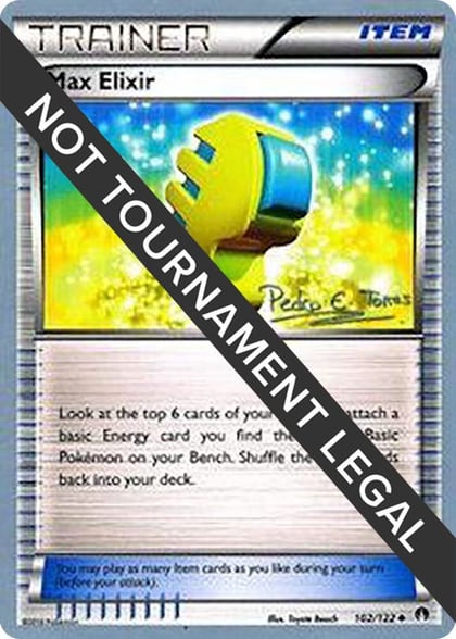 Max Elixir - 2018 (Pedro Eugenio Torres), World Championship Decks 102/122