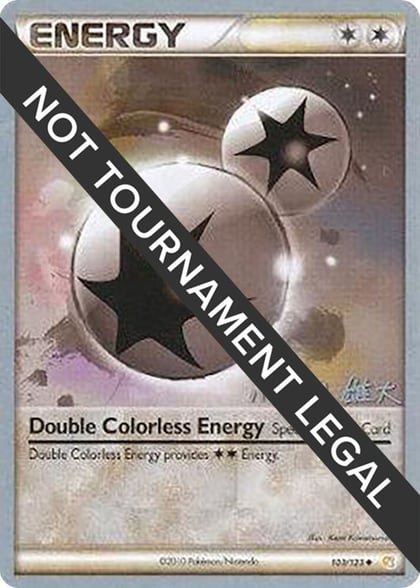 Double Colorless Energy - 2010 (Yuta Komatsuda), World Championship Decks 103/123