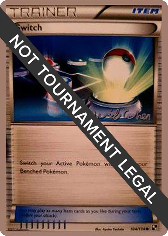 Switch - 2011 (David Cohen), World Championship Decks 104/114