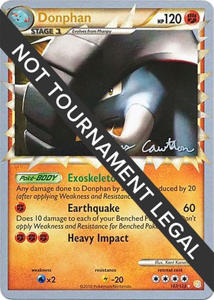 Donphan - 2011 (Ross Cawthon), World Championship Decks 107/123